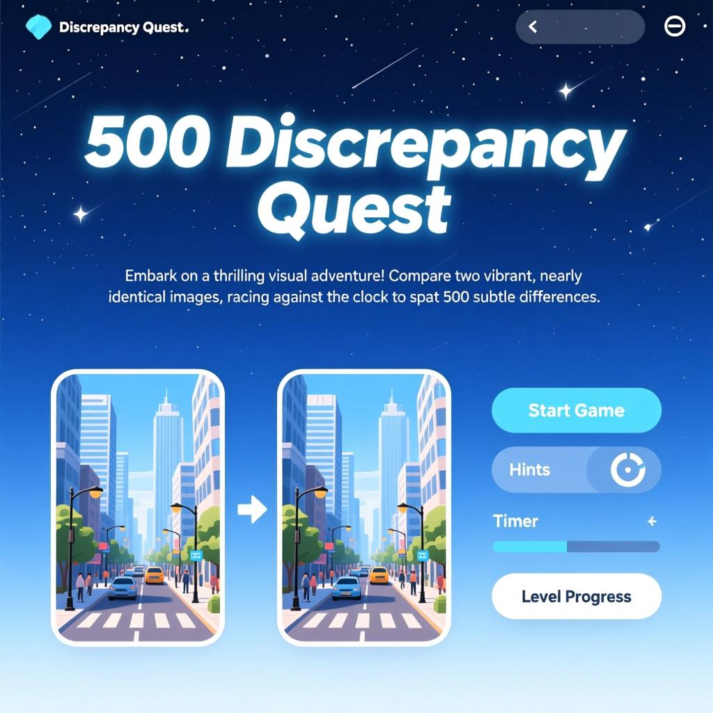 500 Discrepancy Quest